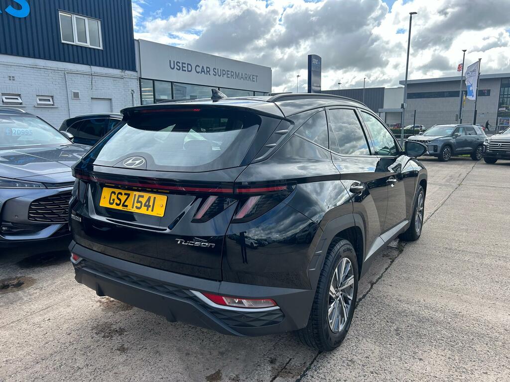 Hyundai Tucson 1.6 Tgdi Se Connect 2Wd GSZ1541 Black #4