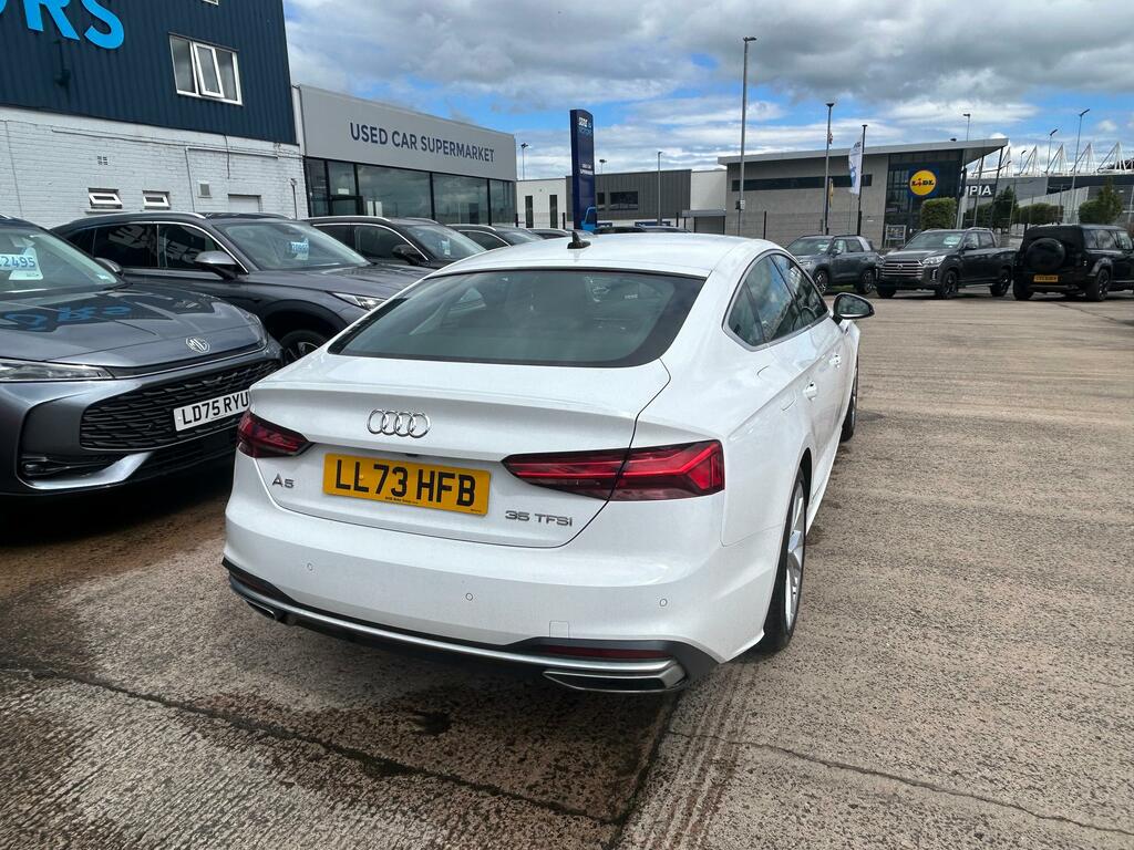 Audi A5 35 Tfsi Sport S Tronic LL73HFB White #4