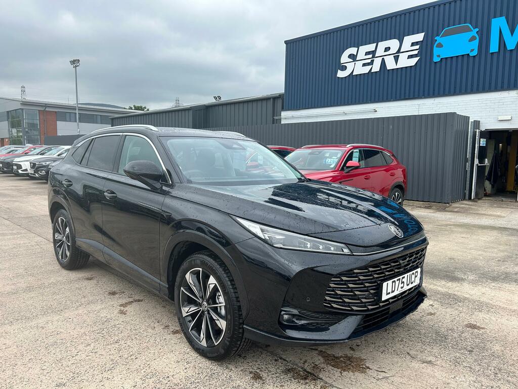 MG HS 1.5 T-gdi Hybrid Trophy Black