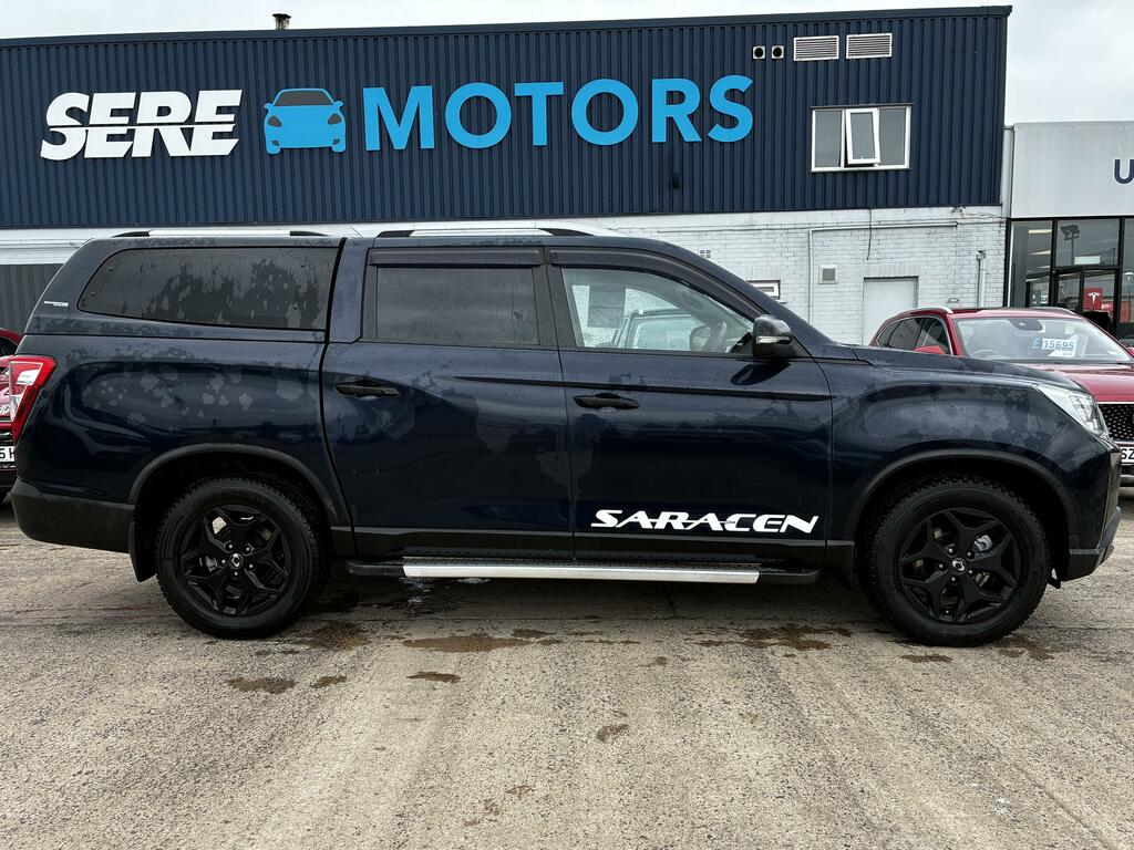 SsangYong Musso Double Cab Pick Up Saracen Blue #2