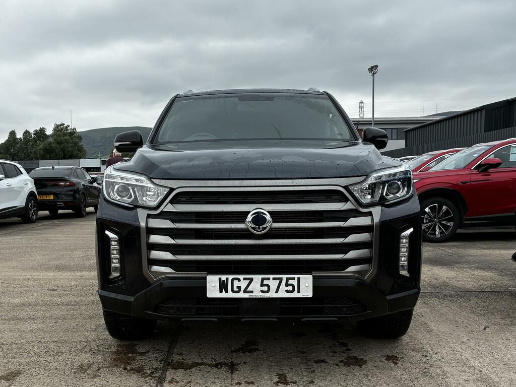 SsangYong Musso Double Cab Pick Up Saracen Blue #3