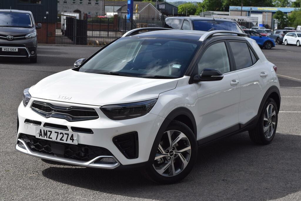 Kia Stonic 1.0T Gdi 48V Gt-line S White #6