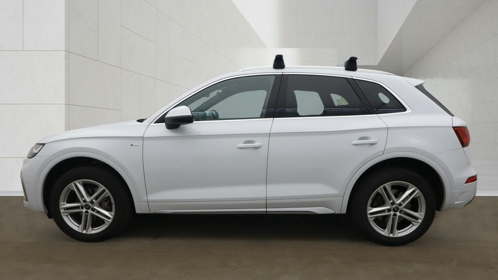 Audi Q5 45 Tfsi Quattro S Line S Tronic YJ23TCL White #5