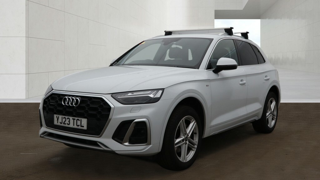 Audi Q5 45 Tfsi Quattro S Line S Tronic YJ23TCL White #6
