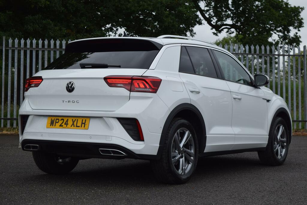 Volkswagen T-Roc 1.5 Tsi R-line WP24XLH White #4