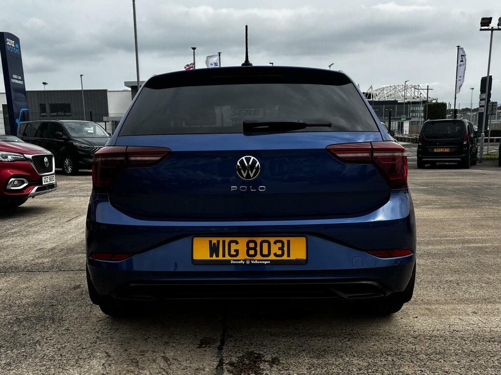 Volkswagen Polo 1.0 Tsi Style WIG8031 Blue #4