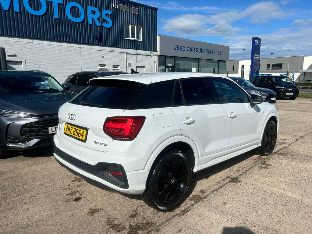 Audi Q2 35 Tfsi S Line S Tronic AMZ8964 White #5