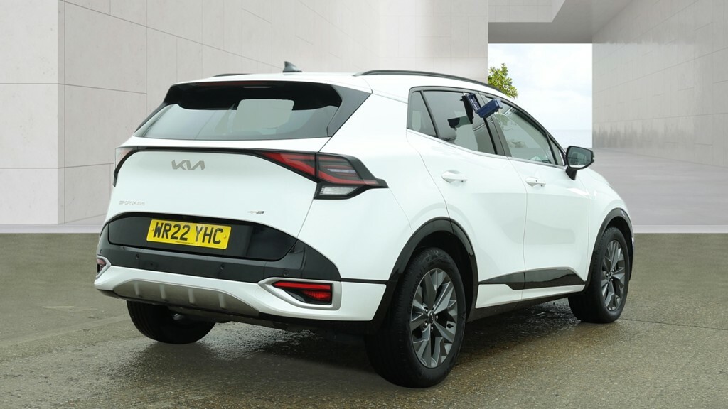 Kia Sportage 1.6T Gdi Hev Gt-line WR22YHC White #4
