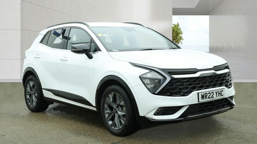 Kia Sportage 1.6T Gdi Hev Gt-line WR22YHC White
