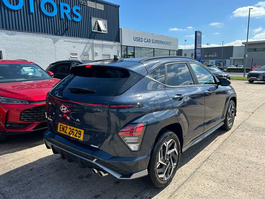 Hyundai Kona 1.6T N Line S Dct Blue #4