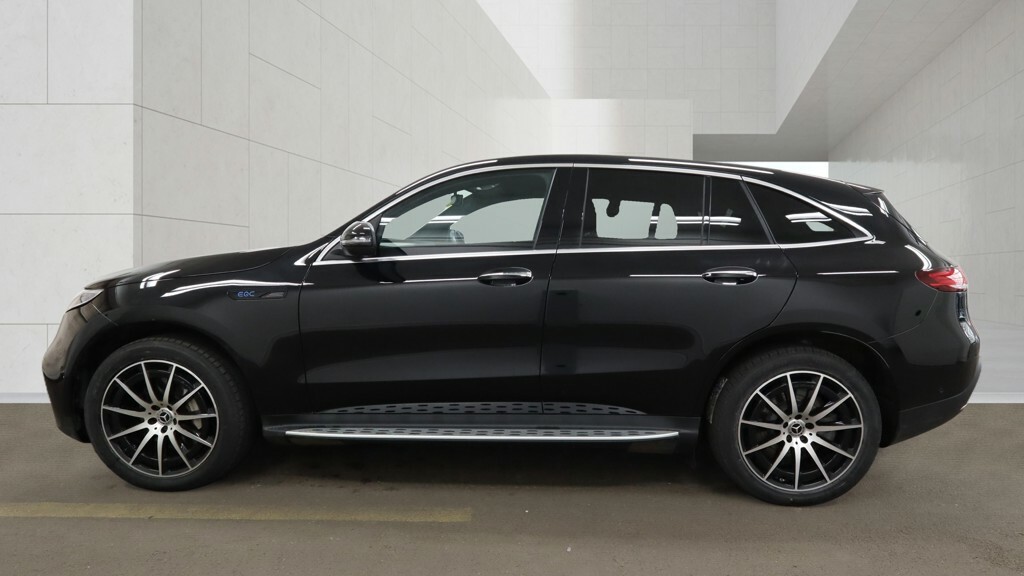 Mercedes-Benz EQC Eqc 400 300Kw Amg Line Edition 80Kwh Black #5