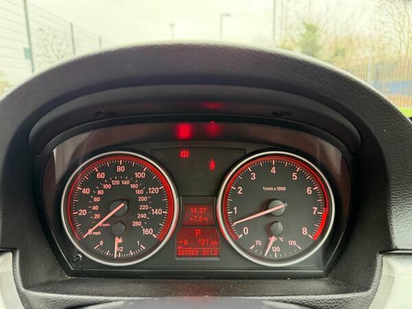 BMW 3 Series Saloon 2.0 320D Ed Efficientdynamics Euro 5 Ss Red #17