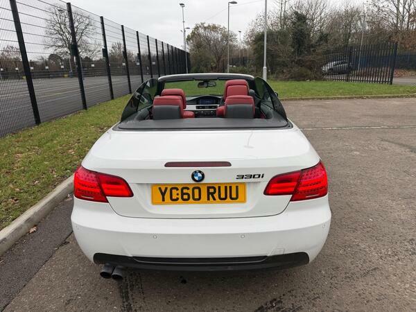 BMW 3 Series Saloon 2.0 320D Ed Efficientdynamics Euro 5 Ss Red #8