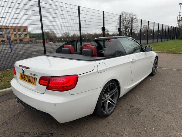 BMW 3 Series Saloon 2.0 320D Ed Efficientdynamics Euro 5 Ss Red #11