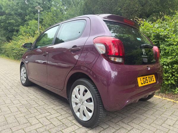 Peugeot 108 1.0 Vti Active 2 Tronic Euro 5 Euro 5 Purple #4