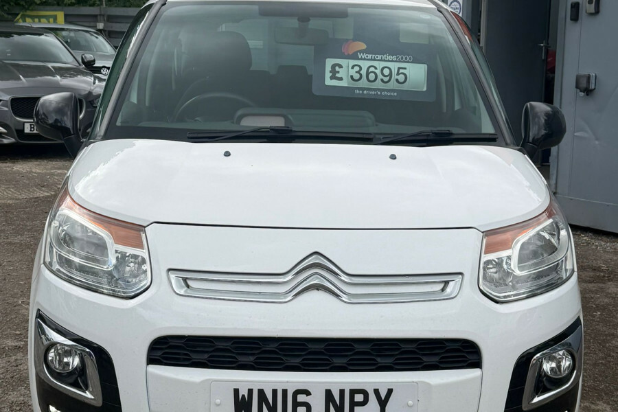 Citroen C3 Picasso Mpv White #4