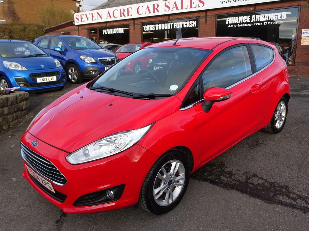 Ford Fiesta 1.25 Zetec Euro 5 Red
