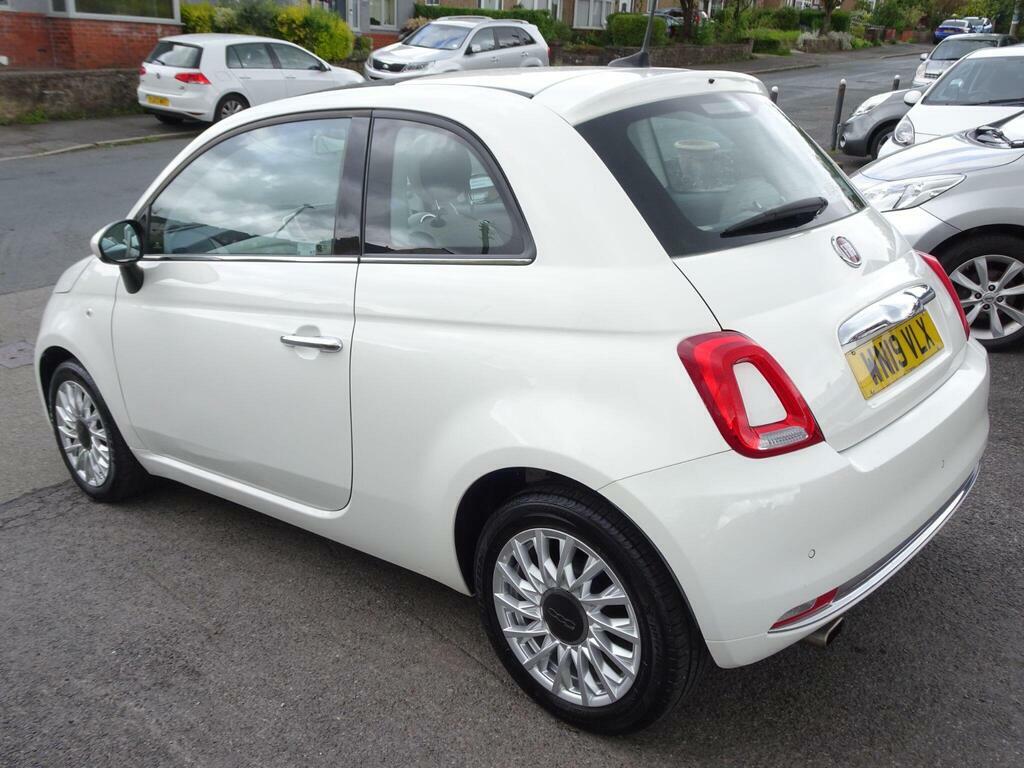 Fiat 500 1.2 Lounge Euro 6 S S White #5