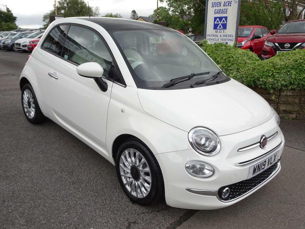 Fiat 500 1.2 Lounge Euro 6 S S White #2