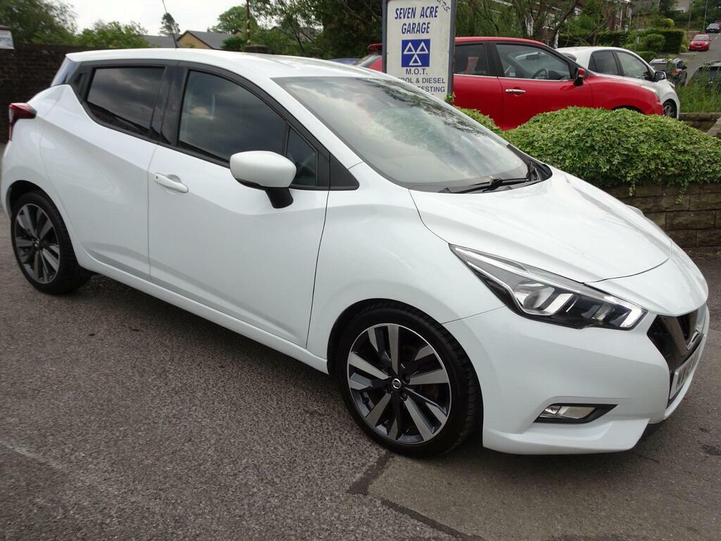 Nissan Micra 0.9 Ig-t Tekna Euro 6 S S White #2