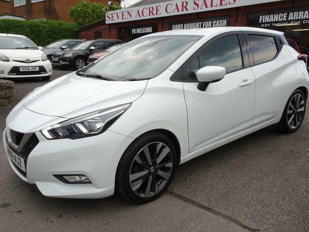 Nissan Micra 0.9 Ig-t Tekna Euro 6 S S White