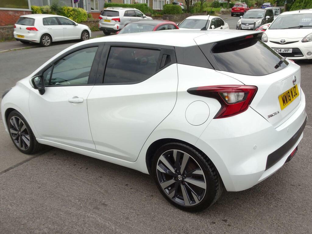 Nissan Micra 0.9 Ig-t Tekna Euro 6 S S White #6
