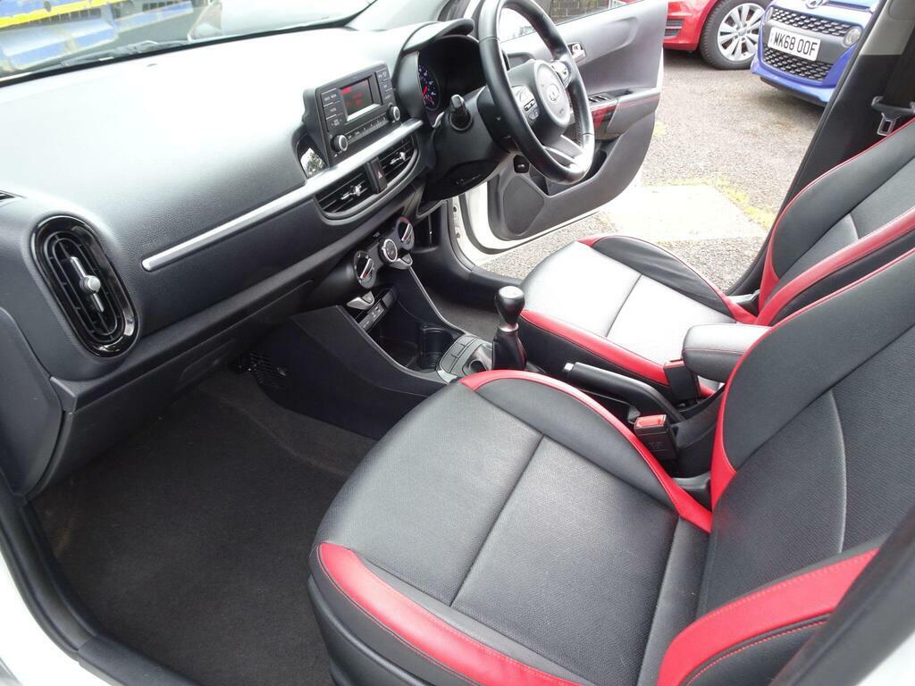 Kia Picanto 1.0 Gt-line Euro 6 White #3