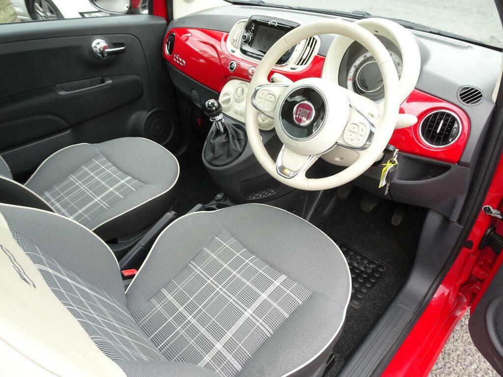 Fiat 500 1.2 Lounge Euro 6 S S Red #3