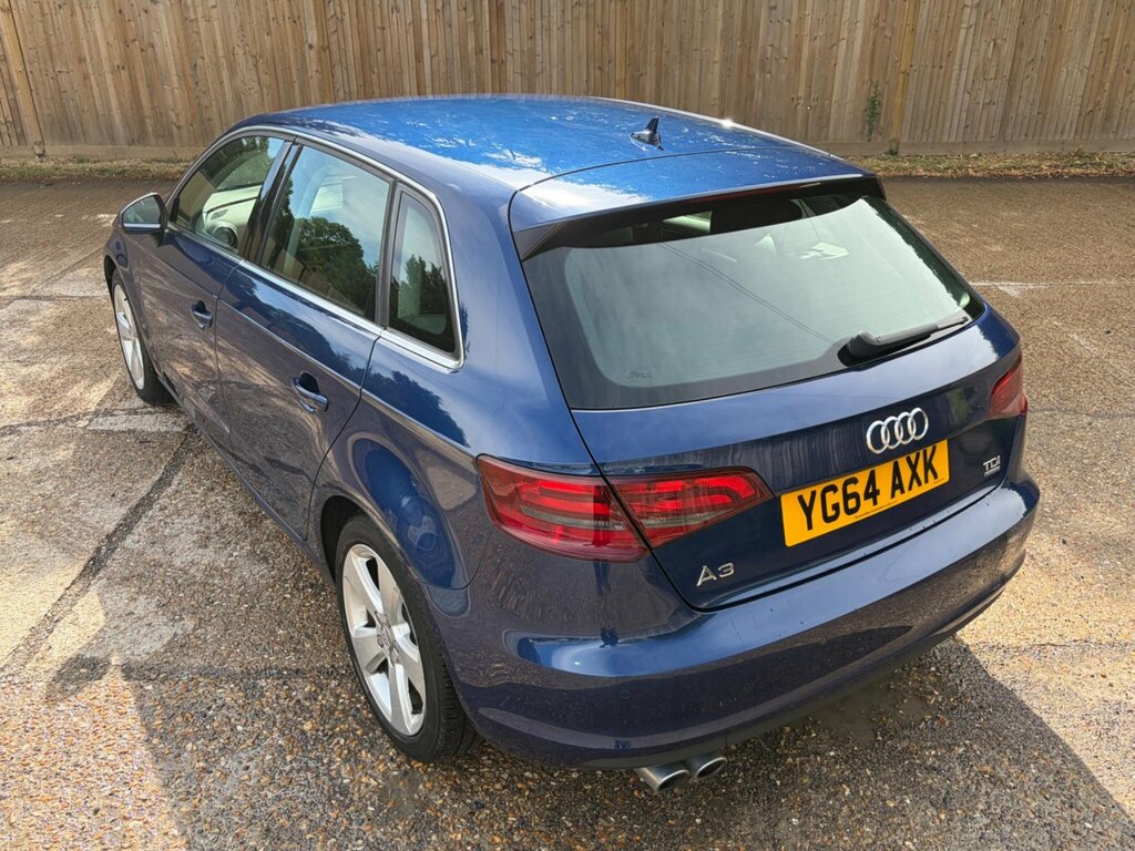 Audi A3 2.0 Tdi Sport Sportback S Tronic Quattro Euro 6 S YG64AXK Blue #2