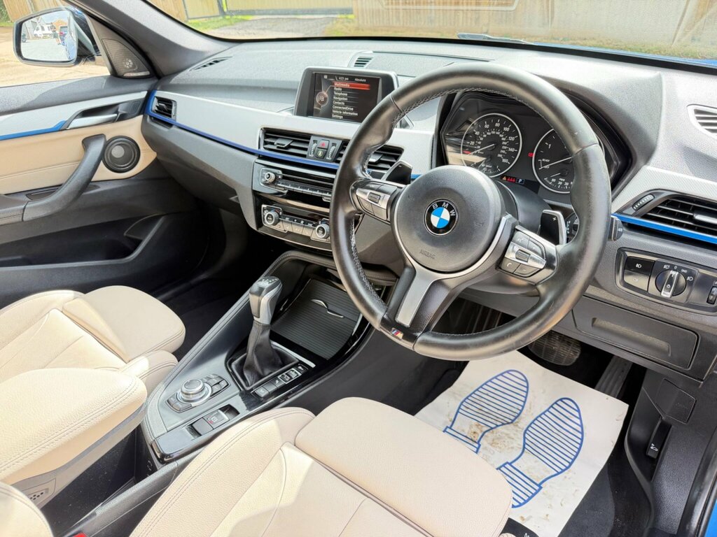BMW X1 2.0 25D M Sport Xdrive Euro 6 Ss Blue #3