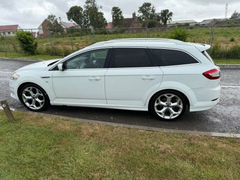 Ford Mondeo 2.2 Tdci Titanium White #4