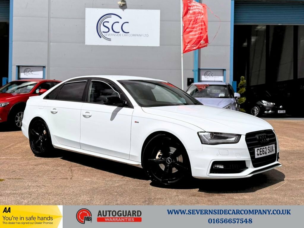 Audi A4 2L Black Edition White