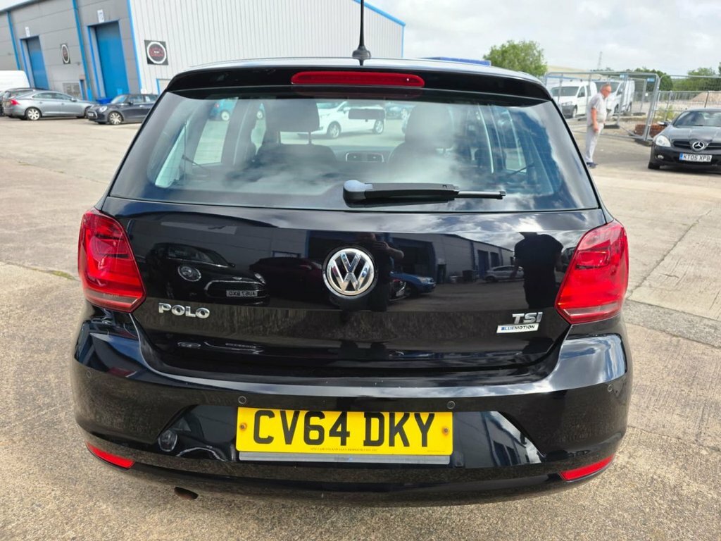 Volkswagen Polo 1.2L Se CV64DKY Black #4