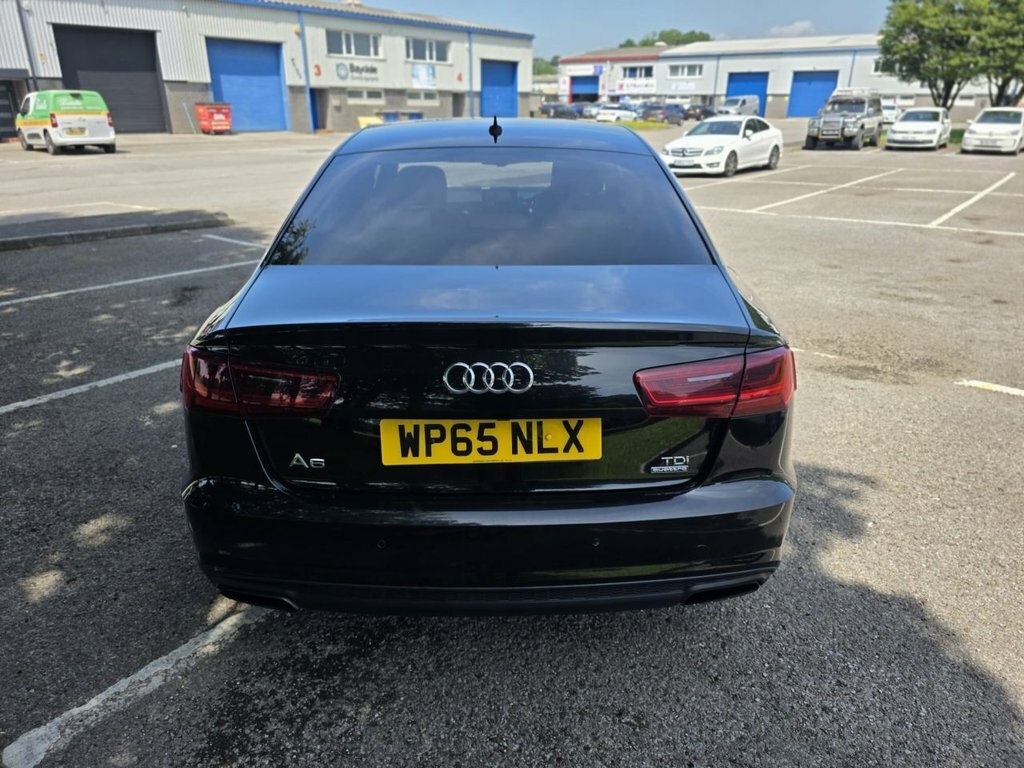 Audi A6 Saloon 3L Black Edition Black #4