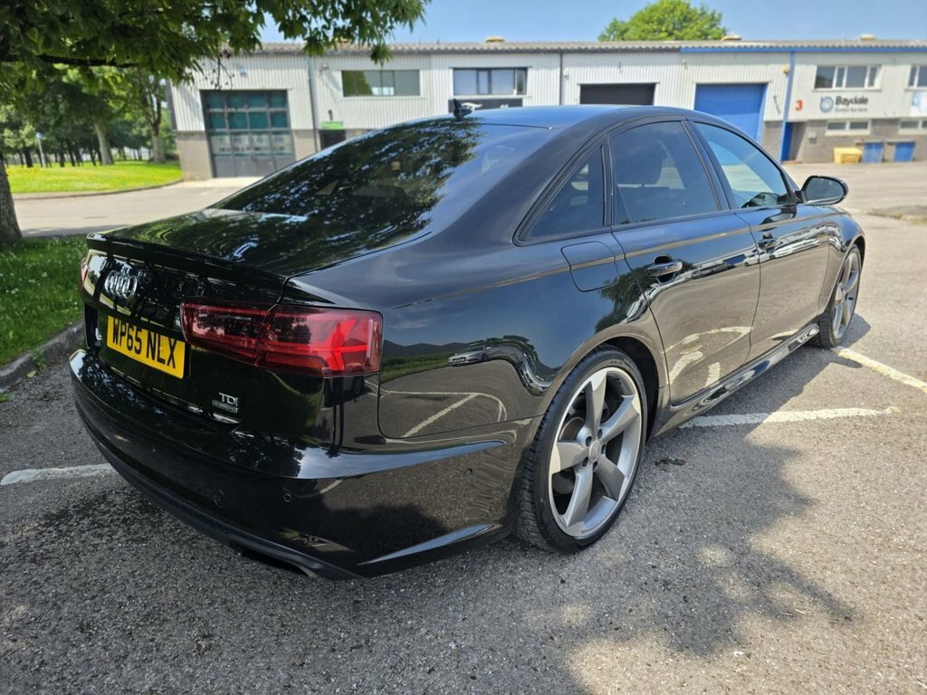 Audi A6 Saloon 3L Black Edition Black #3