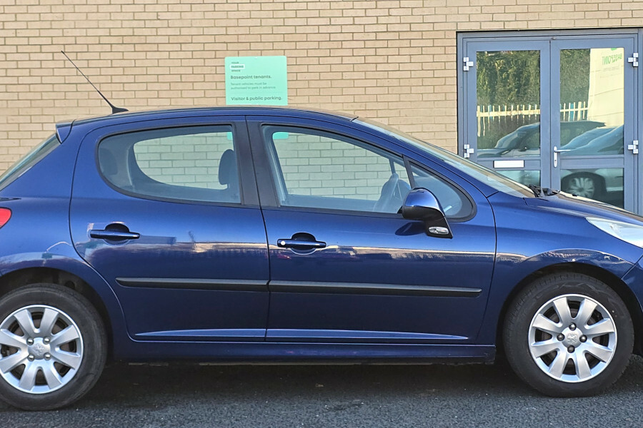 Peugeot 207 Hatchback Blue #6