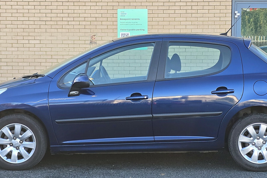 Peugeot 207 Hatchback Blue #5