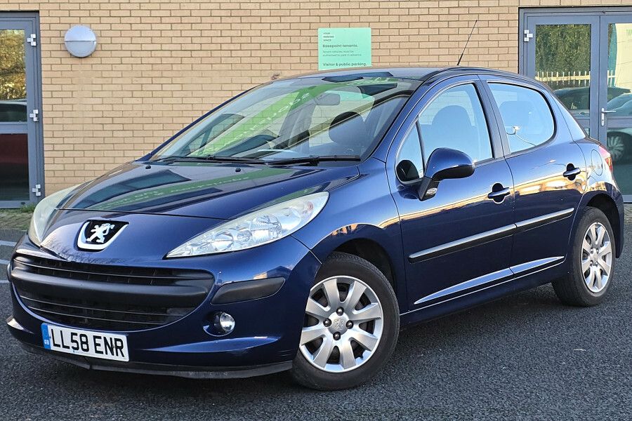 Peugeot 207 Hatchback Blue #2