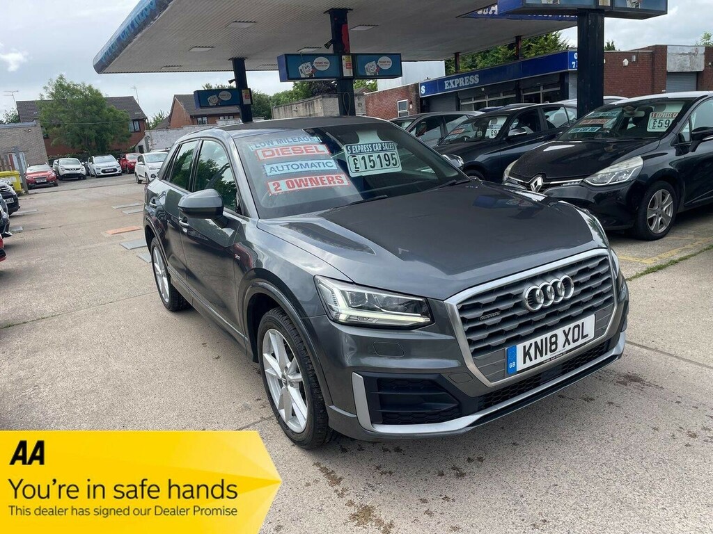 Audi Q2 Suv 2.0 Tdi S Line S Tronic Quattro Euro 6 Ss 5 Grey