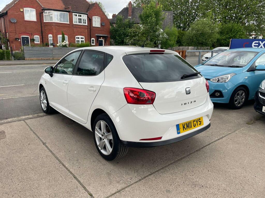 Seat Ibiza Hatchback 1.6 Tdi Cr Sport Euro 5 201111 White #5