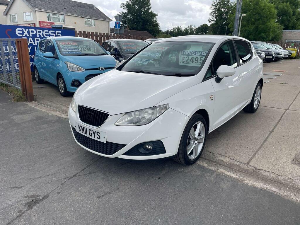 Seat Ibiza Hatchback 1.6 Tdi Cr Sport Euro 5 201111 White #4