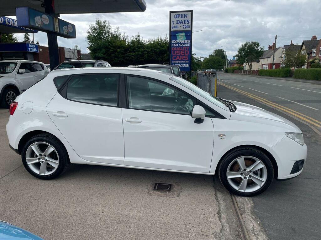 Seat Ibiza Hatchback 1.6 Tdi Cr Sport Euro 5 201111 White #3