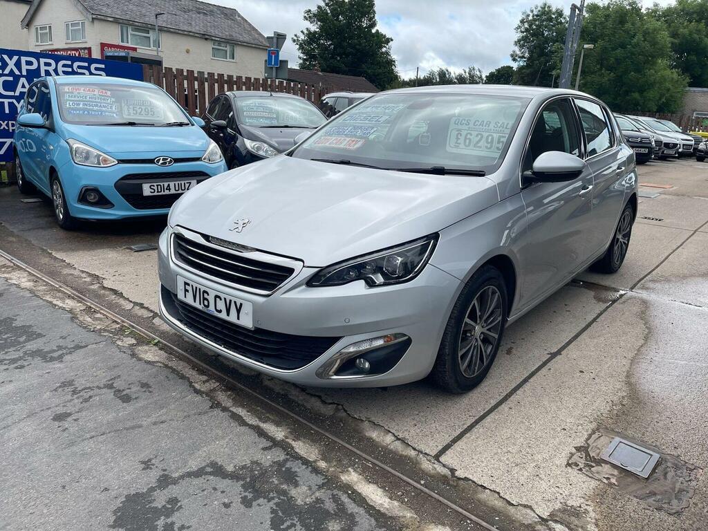 Peugeot 308 Hatchback 1.6 Bluehdi Allure Euro 6 Ss 201 Silver #4
