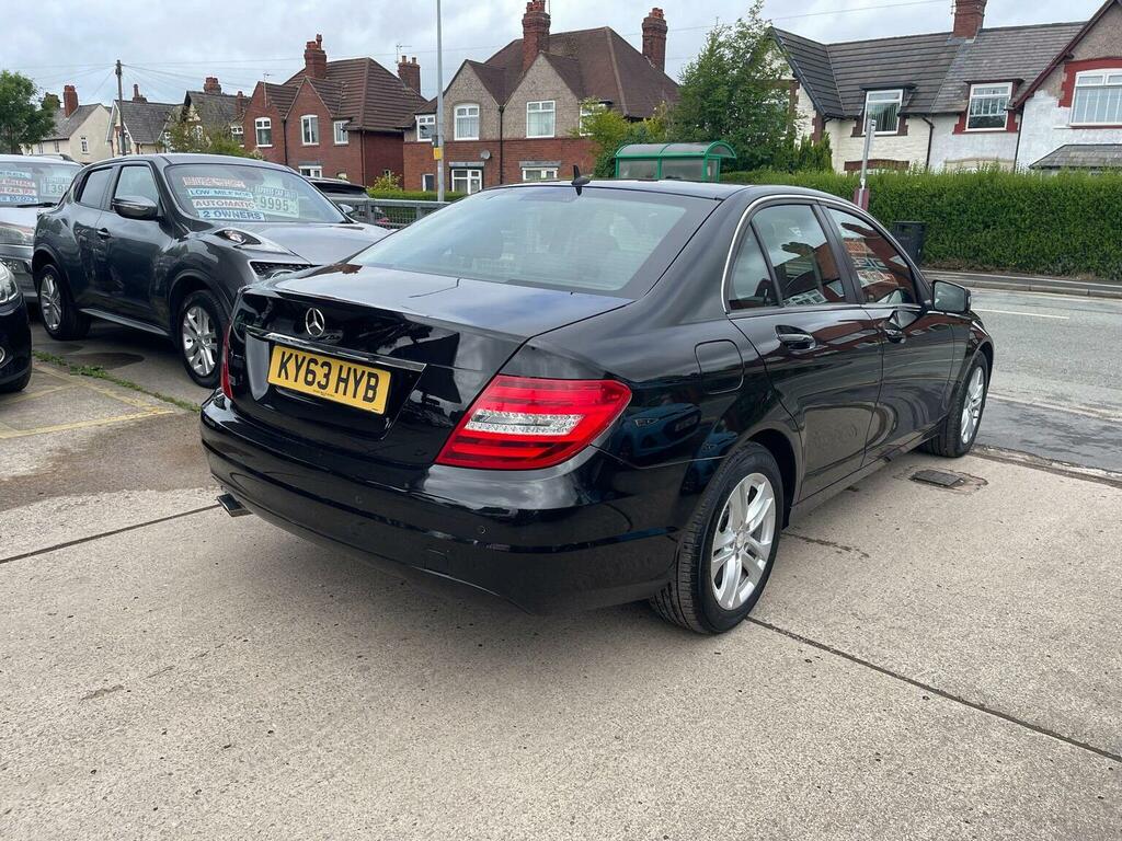 Mercedes-Benz C Class Saloon 2.1 C200 Cdi Executive Se G-tronic Euro 5 KY63HYB Black #2