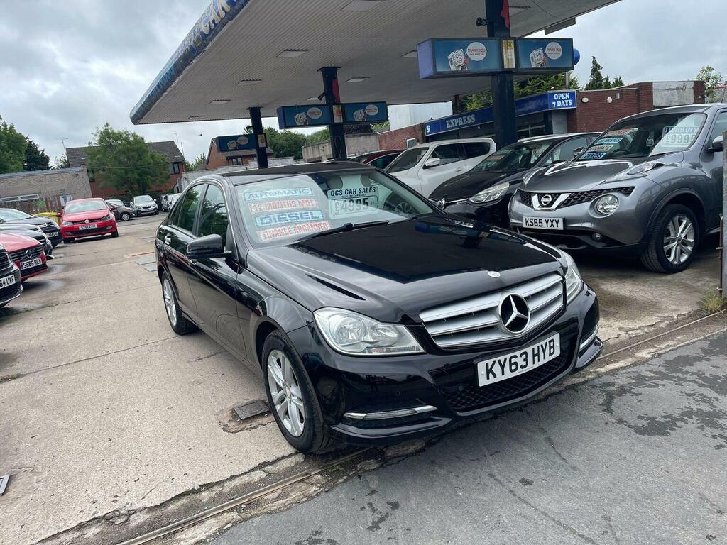 Mercedes-Benz C Class Saloon 2.1 C200 Cdi Executive Se G-tronic Euro 5 Black