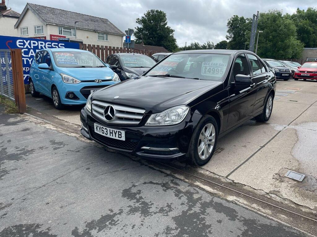 Mercedes-Benz C Class Saloon 2.1 C200 Cdi Executive Se G-tronic Euro 5 KY63HYB Black #4