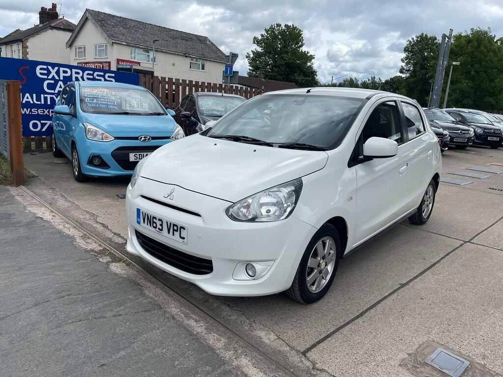Mitsubishi Mirage Hatchback 1.2 3 Cvt Euro 5 Ss 201363 White #4