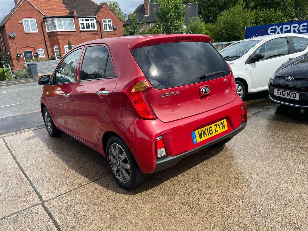 Kia Picanto Hatchback 1.0 Sr7 Euro 6 201616 WK16ZYN Red #5
