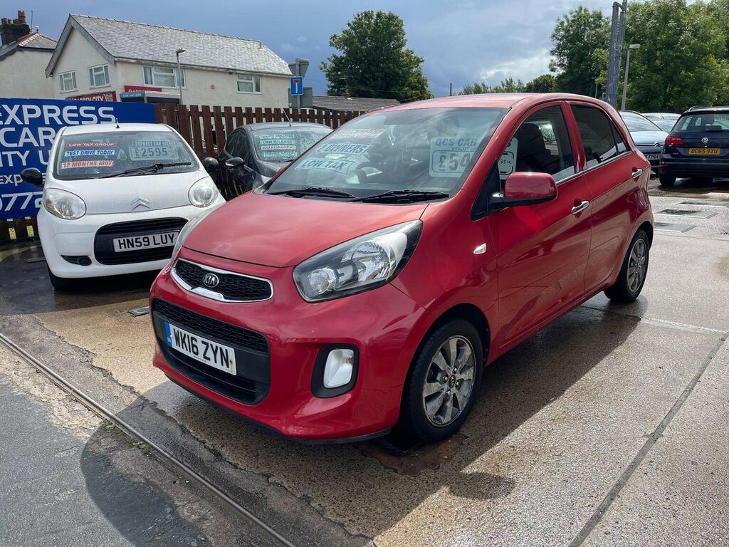 Kia Picanto Hatchback 1.0 Sr7 Euro 6 201616 WK16ZYN Red #4