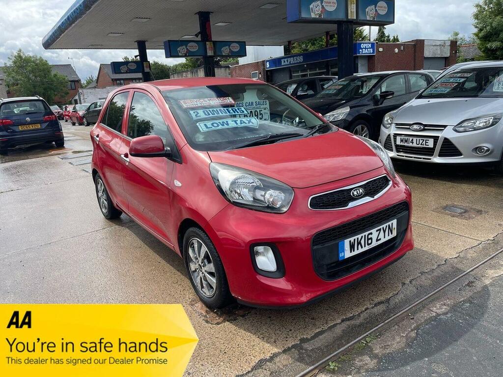Kia Picanto Hatchback 1.0 Sr7 Euro 6 201616 WK16ZYN Red